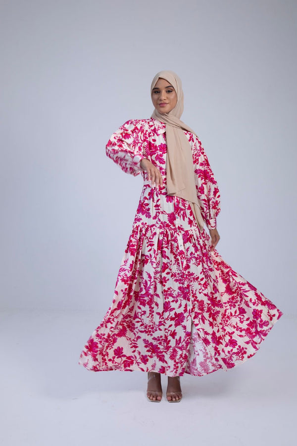 Floral Pink Dress