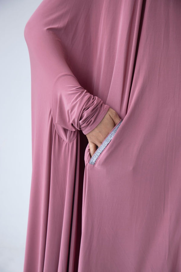 Soft Pink full Length Burka