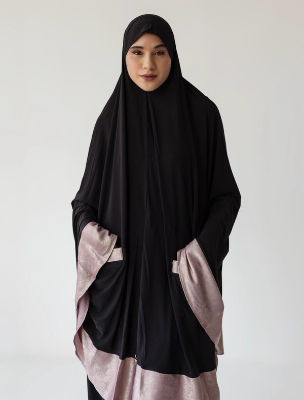 Candyfloss knee length burka
