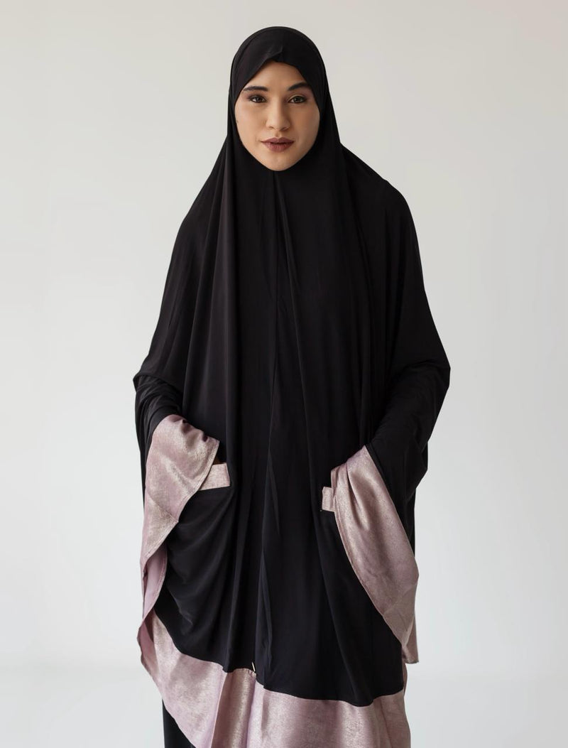 Candyfloss knee length burka