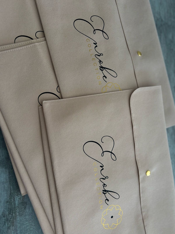 Enrobe Suede Bags