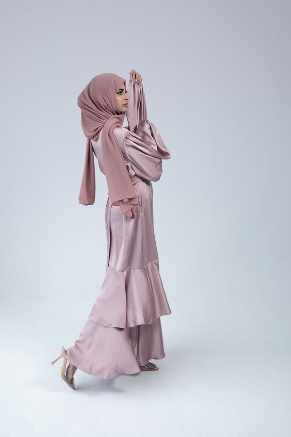 Ruffle Pink  Dress