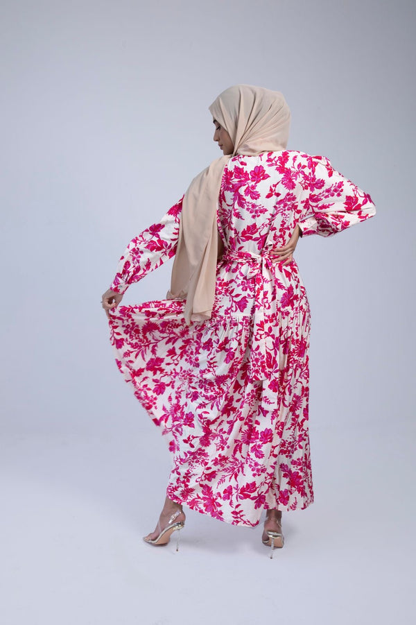 Floral Pink Dress