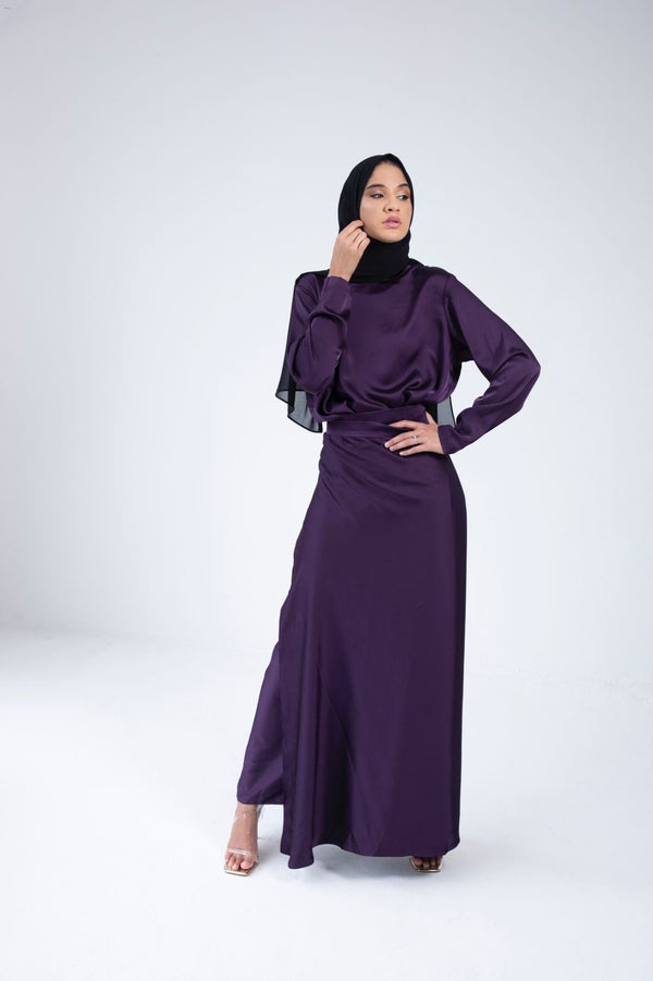 Purples Wrap Dress