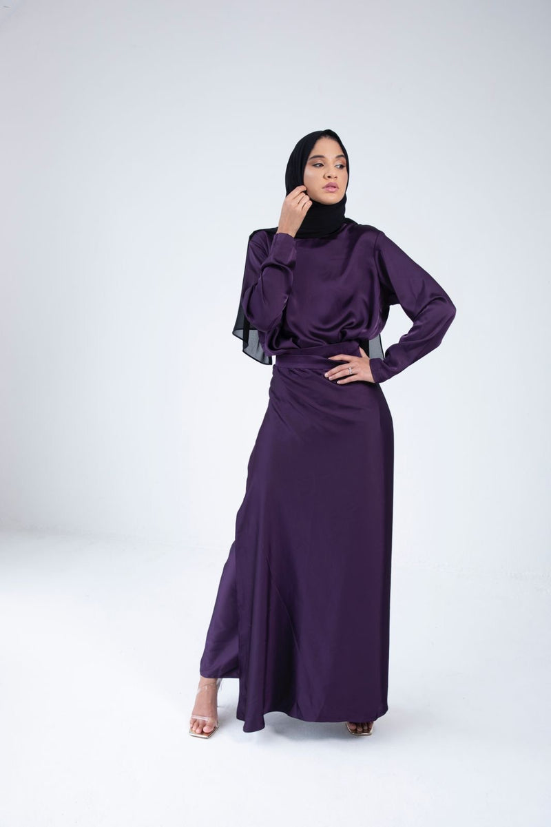 Purples Wrap Dress