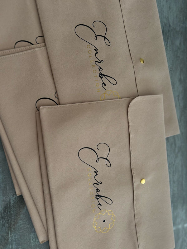 Enrobe Suede Bags