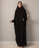 Travel Ankle length black burqa