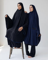 Knee Length Burka Navy